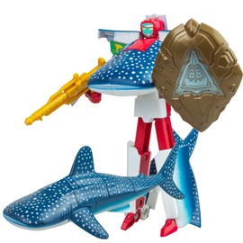 The Access Robot Figure Whale Shark Transformation Robot Seabotron Hero of the Blue Sea Animal Aquarium Toy