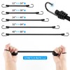 32 Inch Bungee Cords Heavy Duty Outdoor-Bungee Straps with Hooks-Black