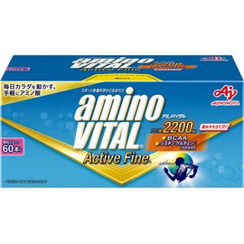 味の素 アミノバイタル アクティブファイン グレープフルーツ味 60本入箱 アミノ酸 2200mg BCAA コンディショニング