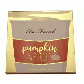 TOO FACED NIB TOO FACED PUMPKIN SPICE AND EVERY THING NICE EYE SHADOW PALETTE 16 SHADES