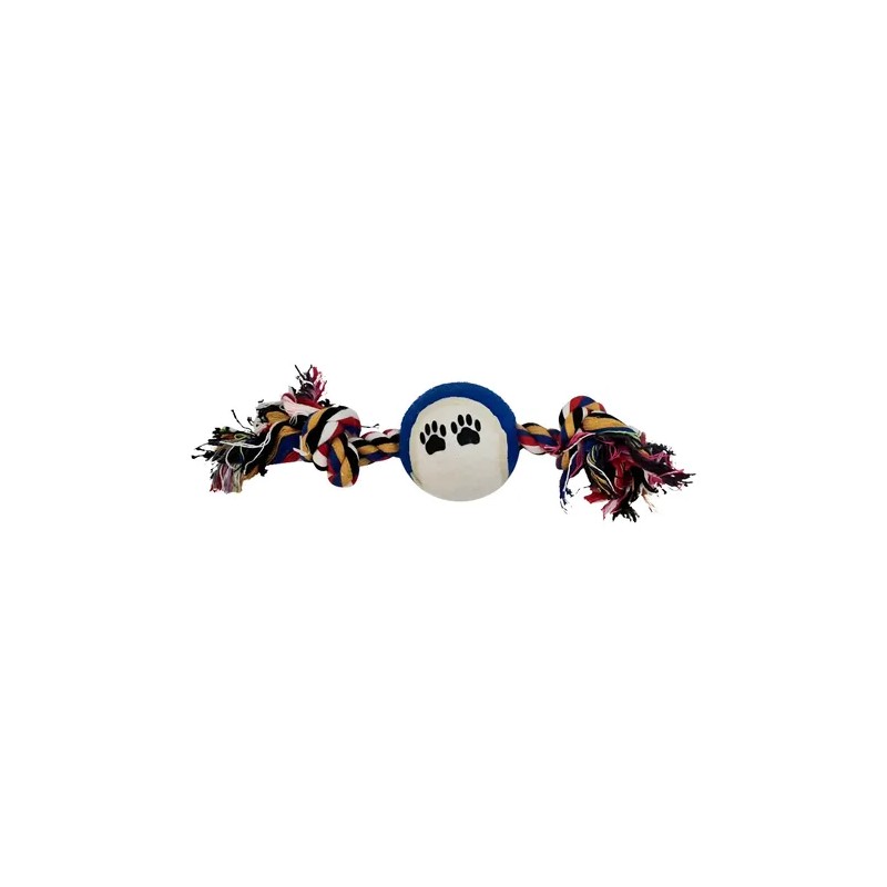 Pelota Tenis Con Cuerda Juguete Para Perro
