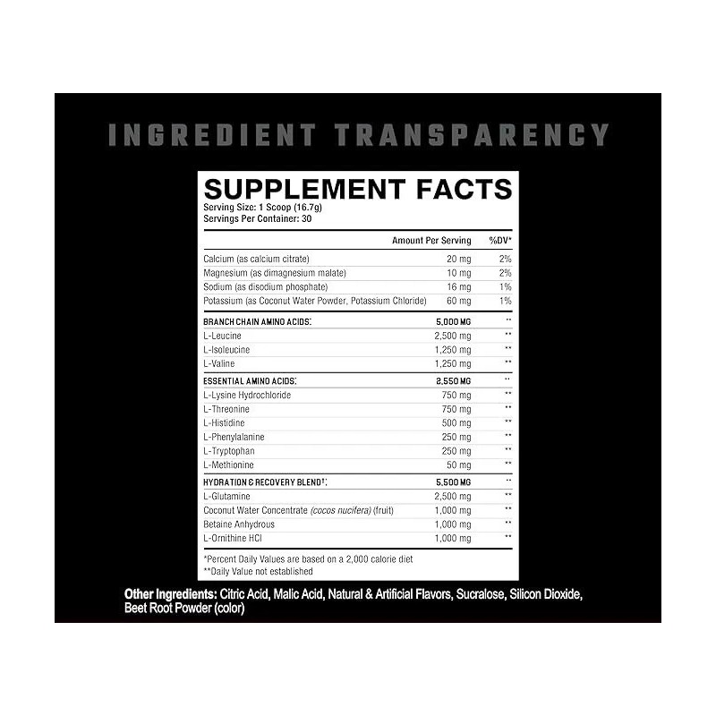 Axe & Sledge The Grind EAA + BCAA + Hydration