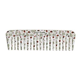 Rock & Ruddle Wide Tooth Comb. Perfect for Detangling Wet Hair and Applying Hair Color. Ladybirds Design