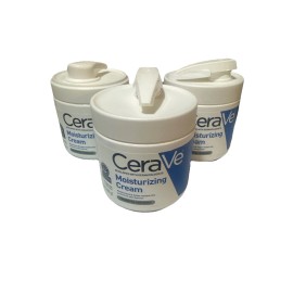 CeraVe Moisturizing Cream with Pump 16 oz Jar White/Blue Label, Face & Body - 3