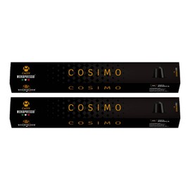 Mokapresso COSIMO Nespresso Compatible Capsule Coffee, 2 Boxes