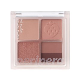 Peripera Ink Pocket Shadow Palette 23AD Soft Berry, 8 Strawberry in Mute, 1 piece / 페리페라 잉크포켓 섀도우 팔레트 23AD 소프트베리, 8 뮤트에 빠진 딸기, 1개