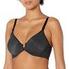 Bali Women's Comfort Revolution Front-Close Shaping Underwire Bra, Black,42DD