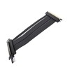 PCIe Gen5 X16 Graphics Card Extension Cable Professional Dual Row