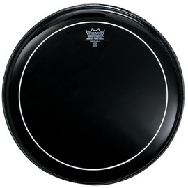 Remo ES0615PS Ebony Pinstripe Drum Head, 15-Inch