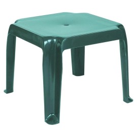 Compamia Sunray Square Resin Patio Side Table in Green (Set of 2)