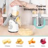 X Home Rotary Cheese Grater for Kitchen, Shredder with 3