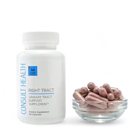 Consult Health Right Tract Urinary Support Supplement, 60 Capsules