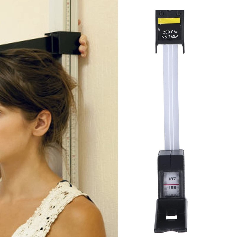 2 Metre Height Ruler, Wall-Mounted Height Gauge, Body Growth, Stature,
