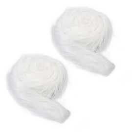 GLOBLELAND 2Pcs 4.3Yards/4M Feather Fluff Boas Christmas Costume Decoration for Home Dancing Party Dress Up Wedding DIY Craft Sewing