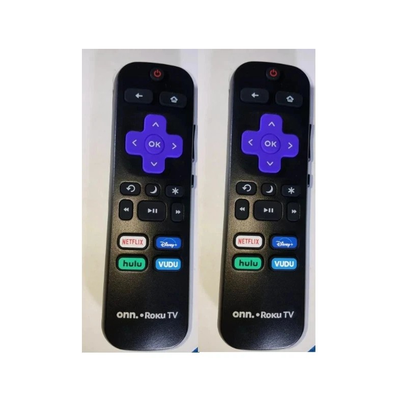 ONN QTY 2 Original Onn Roku TV Remote Control Compatible