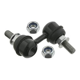 febi bilstein 28271 Connecting Rod with Locking Nuts Black