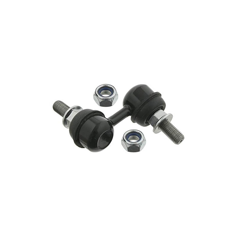 febi bilstein 28271 Connecting Rod with Locking Nuts Black