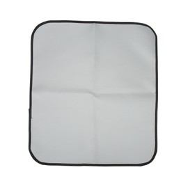 Picnic Fire Blanket Silicone Coated Glass Fiber Grey Filleted Corner Flame Retardant Rug for Camping M