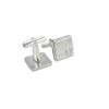 Square Cufflinks with ‘17’ Engraved - 17th Anniversary
