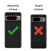GREEN FUSION Compatible with Pixel 8 Pro Upper Back Glass
