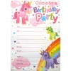 Simon Elvin 20 Children's Birthday Party Invitation Sheets 3HP106 Unicorns
