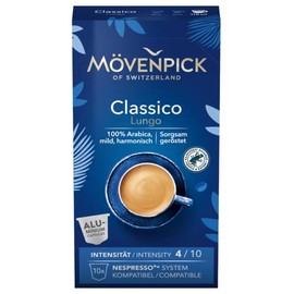 Mövenpick Classico Lungo Coffee Capsules (Pack of 10)