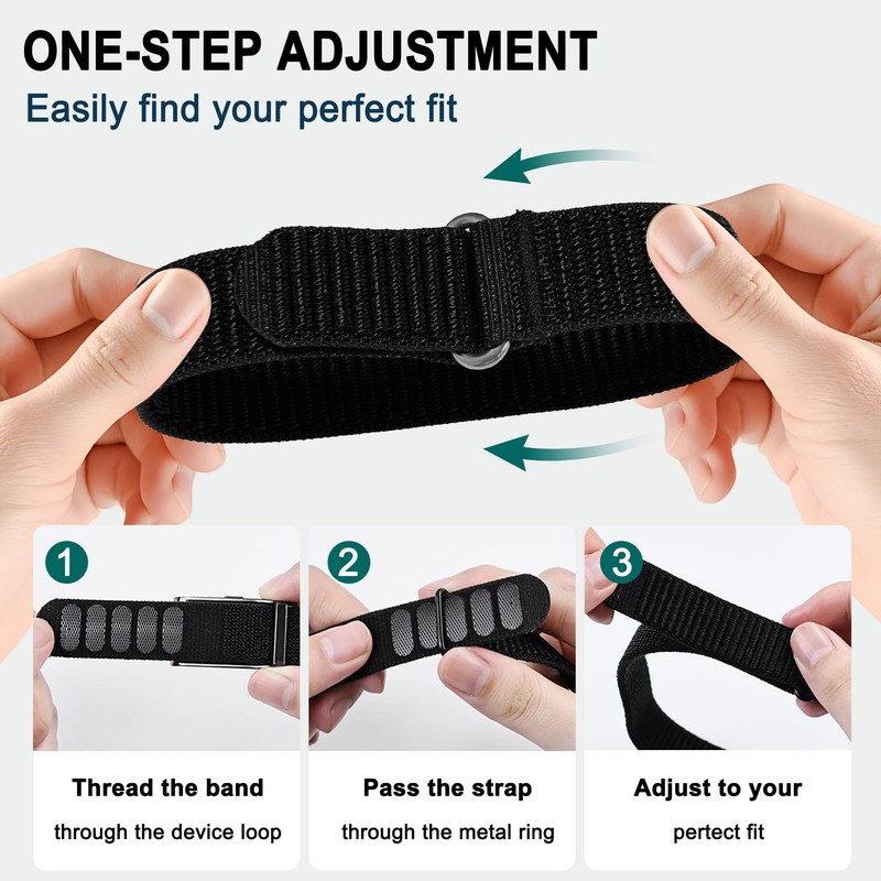 4 Pack Nylon for Hume Band Replacement Strap 1.0, Breathable