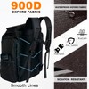 Fishing Backpack with Rod Holders,900D Oxford Water-Resistant Fishing Gear,42L Large