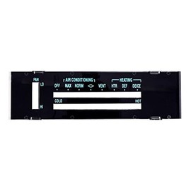 JEGS 79241 Heater Control Cover Plate 1970 Chevy Chevelle El Camino Monte Carlo