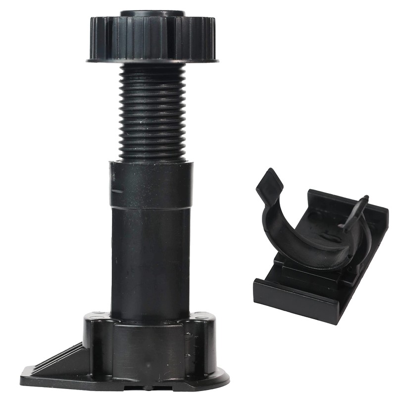 Berta 4-Pack, Cabinet Leveler Legs-330 lb Capacity, Leg-Adjusts from 4