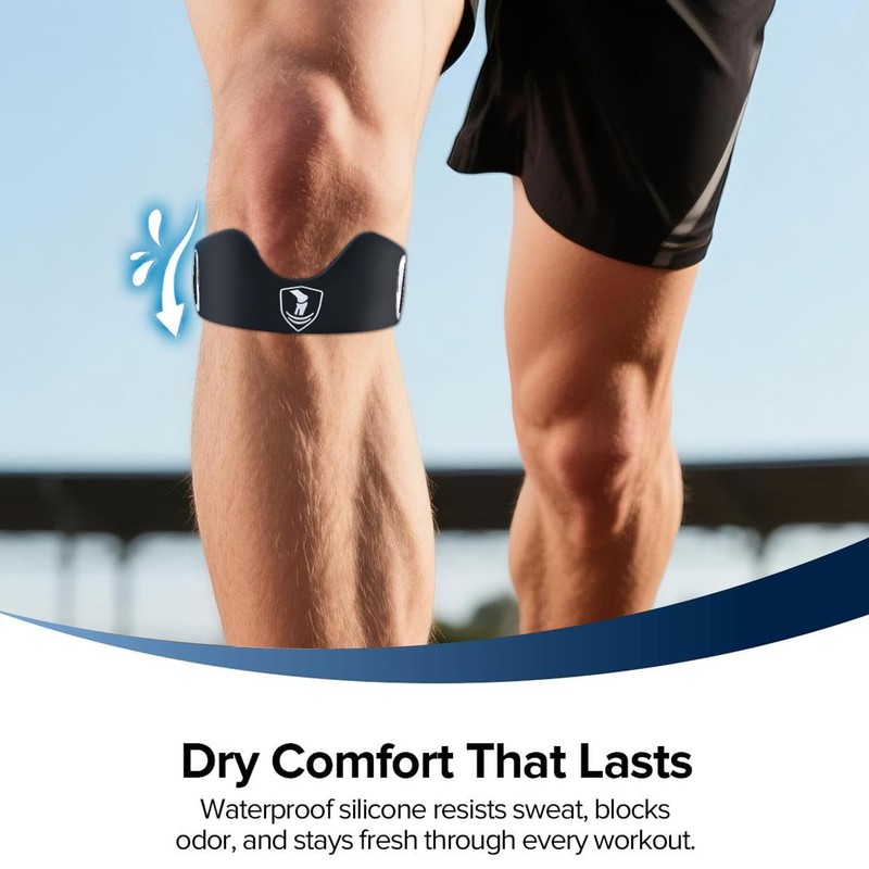 Patellar tendon support strap2 Pack, helps protect knee support for