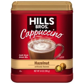 Hills Bros. Flavor Coffee (Hazelnut, 14 Ounce (Pack of 4)