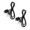 Gatuida 2pcs Data and Charging Cable for -nwmu Interface Adapter