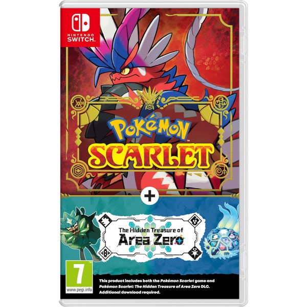 Pokémon Scarlet +The Hidden Treasue of Area Zero DLC