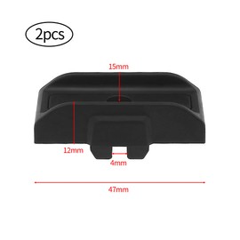 2 Pieces Bit Holder with Screws Compatible with DEWALT 18V DCF886 DCF895 DCD796 DCF887 DCD996 for Home Mechanical Construction Screwdriver Bits N095778