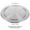 Generic Trash Can Lid: Embedded Countertop Built-in Trash Chute Round