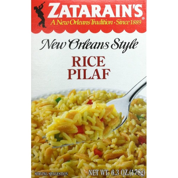 Zatarain's RICE PILAF New Orleans Style 6.3oz (2 pack)