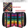 AYVANBER Coloured Pencil Case Max 220 Compartments Pencil Case Large