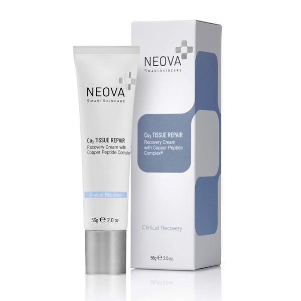 NEOVA SmartSkincare Cu3 Tissue Repair Clinically Proven Copper Peptide Complex Instantly Soothes Skin, Including the Sensitive, especially Post-Procedure.