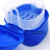 Denture Case, Denture Cup with Strainer, Coolrunner Denture Bath Box