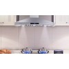 SNDOAS Wall Mount 30" Stainless Steel Seamless Range Hood Kitchen