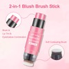 Erinde Cream Blush Stick with Brush, 3 In 1 Cheek