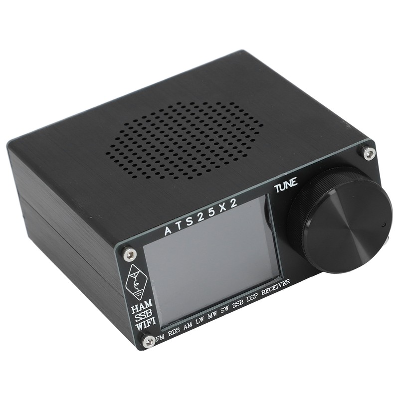 Radio Receiver 108MHz 153‑30000KHz 2.4 Inch Touchscreen Portable Handheld FM