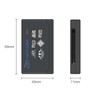 Genérico Lector de Tarjetas de Memoria Múltiple HUB 6en1 USB