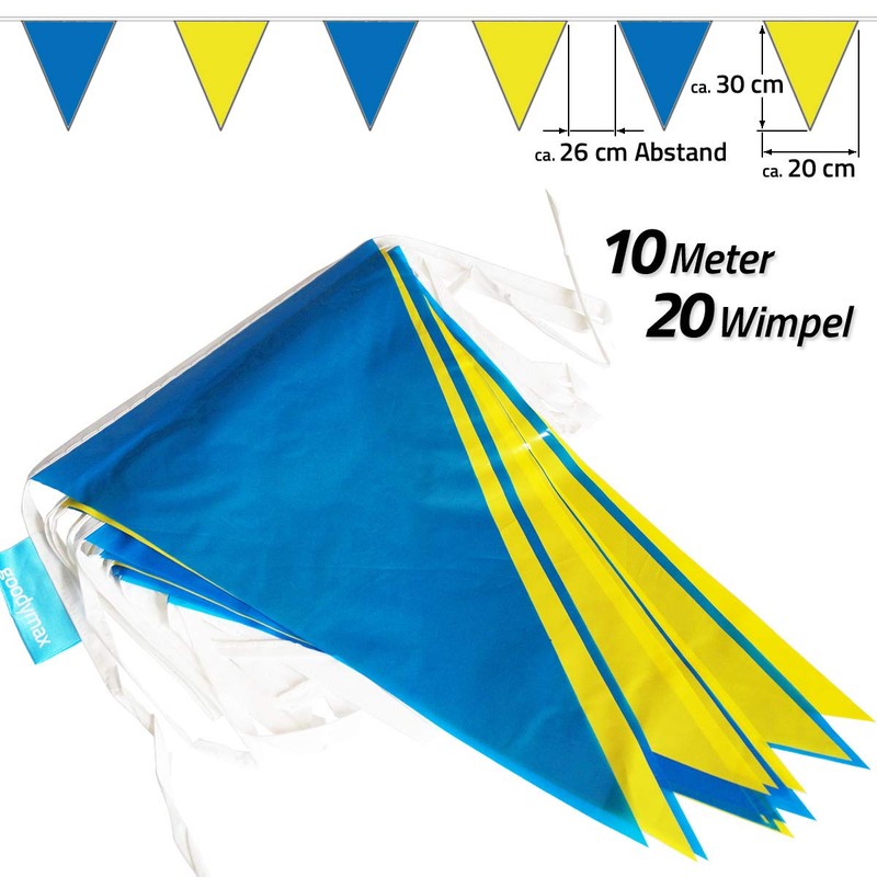 goodymax® Bunting 10 Metres - Many