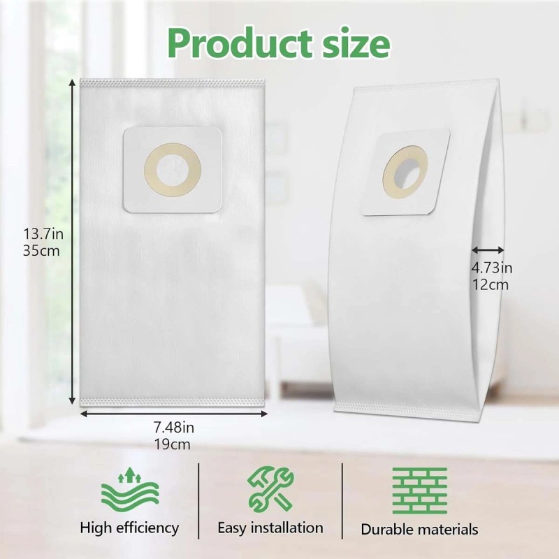 For BISSELL 6 Pack Style 7 Vacuum Bags for Bissell