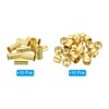 TA-VIGOR 12mm Tube OD Brass Compression Insert, 10PCS Brass Tube