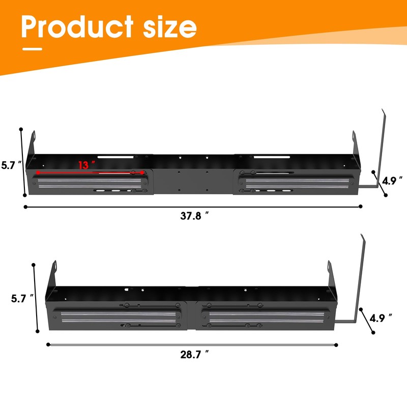 Universal Front Griddle Caddy for Blackstone 28" & 36" Griddles,
