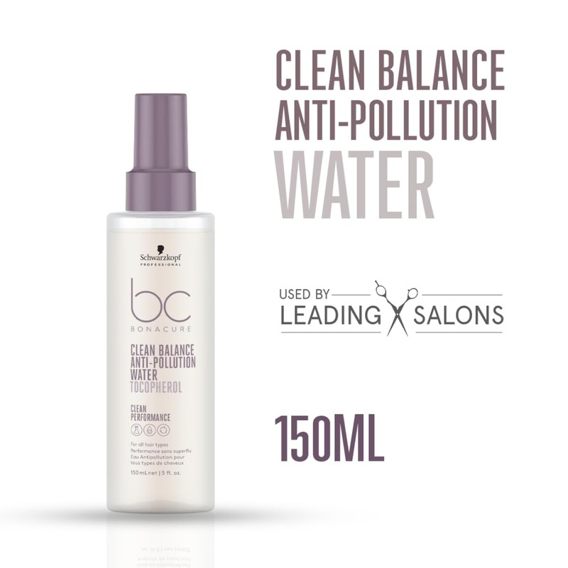 Schwarzkopf Professional BC Bonacure Clean Balance Anti-Pollution Water, Not Applicable