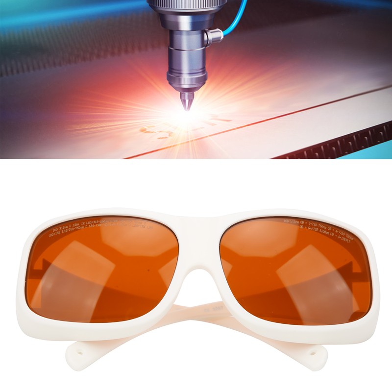 Safety Laser Glasses 532nm 1064nm Wavelength Protective Goggles Wearproof for